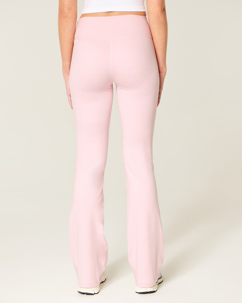 gilly hicks active recharge bootcut-leggings med snörning