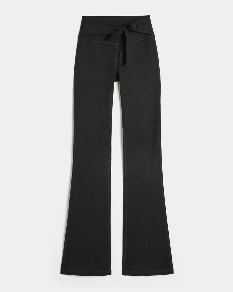gilly hicks active recharge bootcut-leggings med snörning