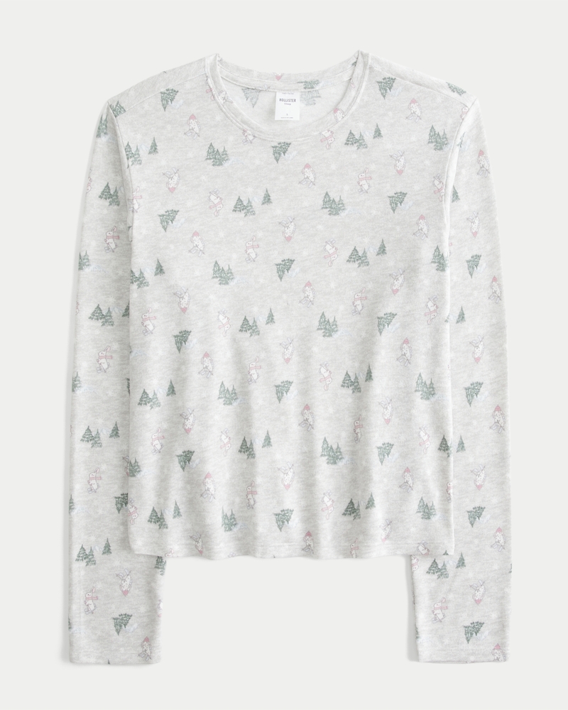 alltid bekväm långärmad topp