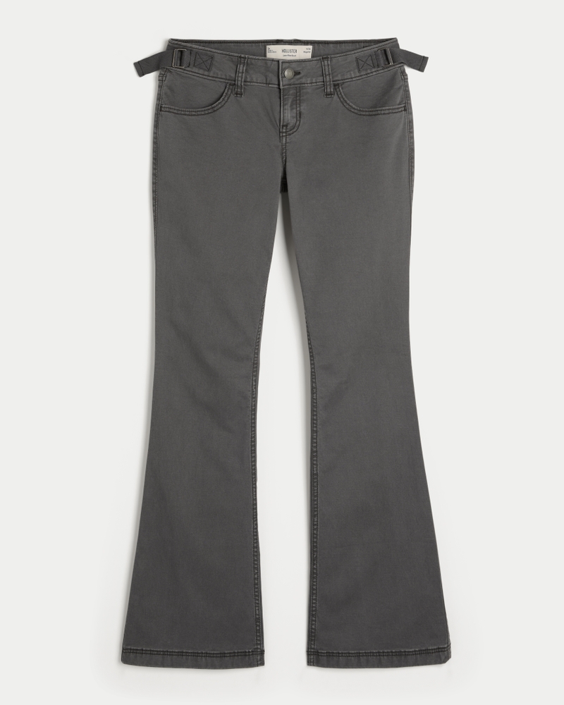 lågmidiga bootcutbyxor