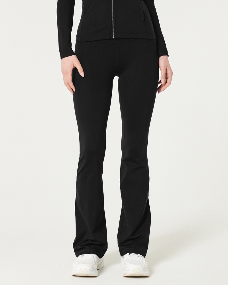 gilly hicks recharge sportiga högmidjade utsvängda leggings