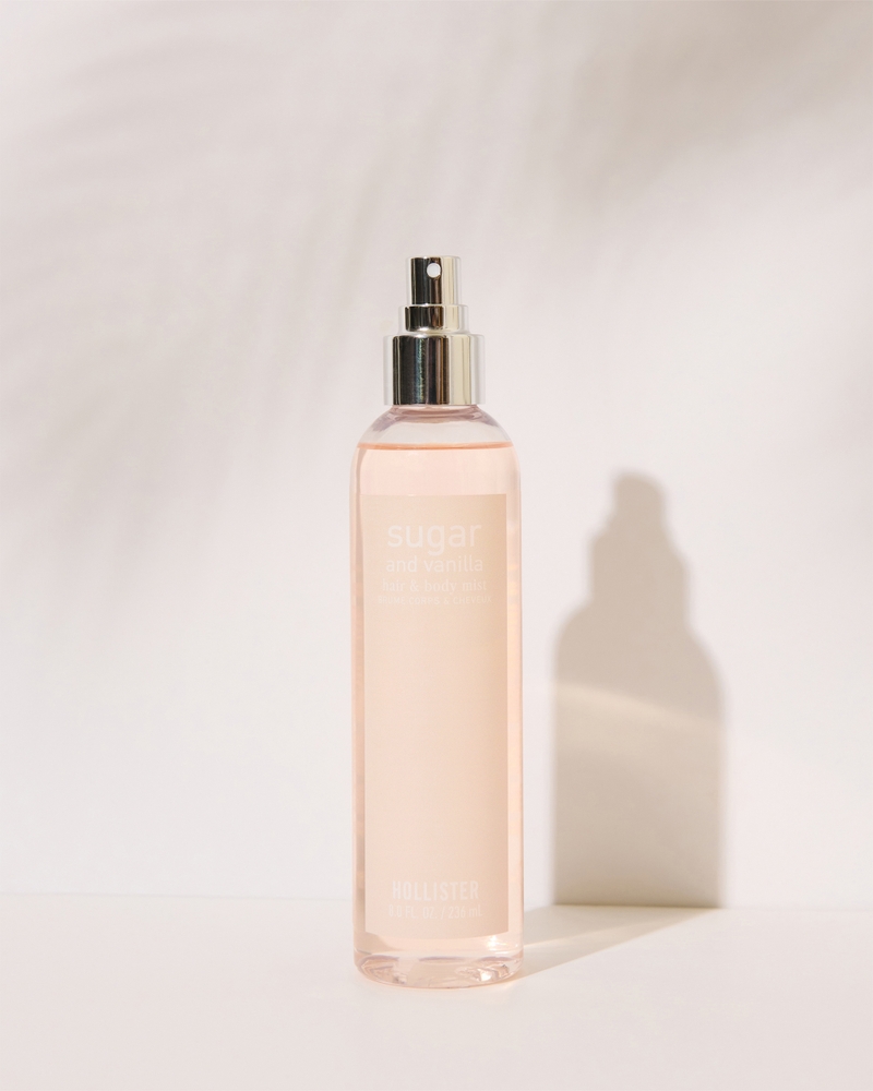 hår- och kroppsspray med doft av kokos och ananas