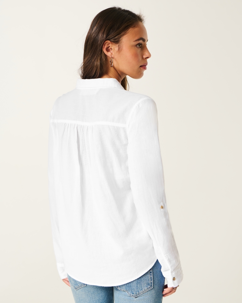 avslappnad t-shirt med pullover