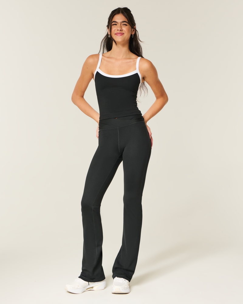 gilly hicks active recharge wrap waist boot leggings