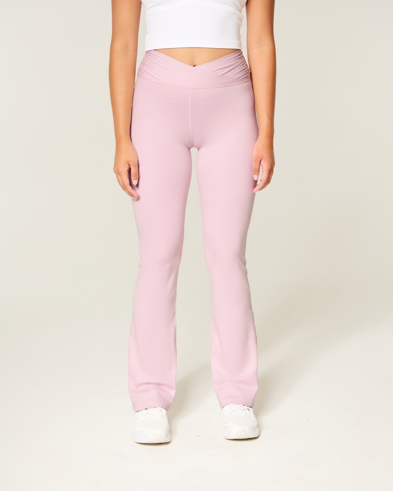 gilly hicks active recharge wrap waist boot leggings