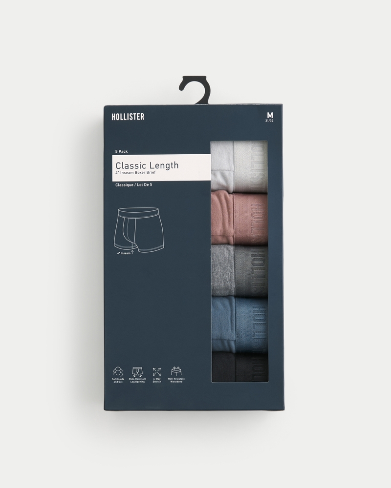 klassiska boxerkalsonger 5-pack