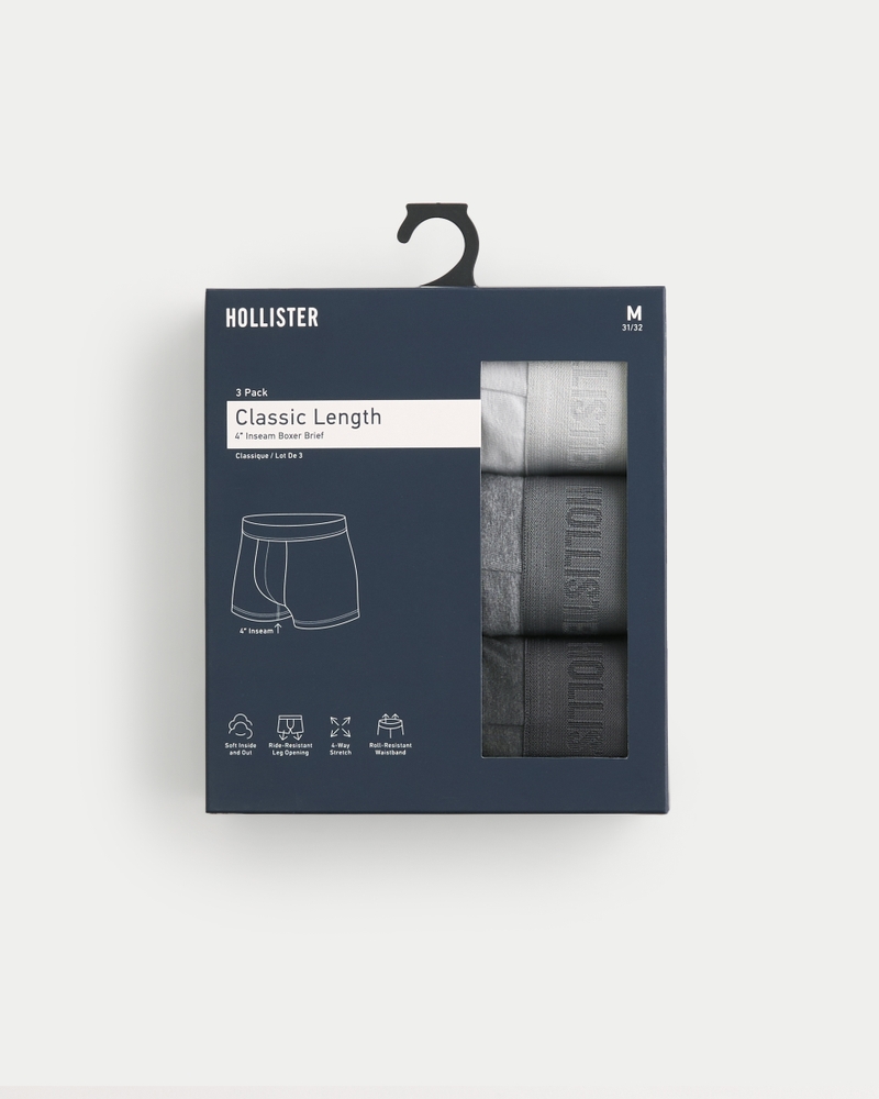 klassiska boxerkalsonger 3-pack