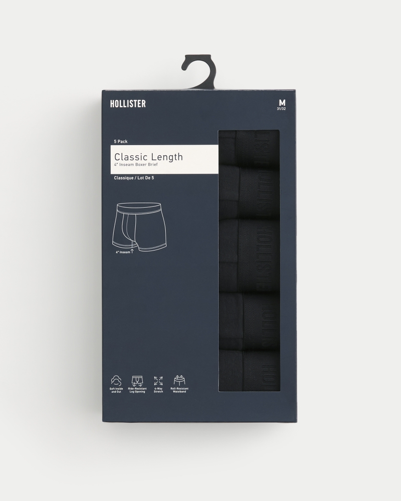 klassiska boxerkalsonger 5-pack