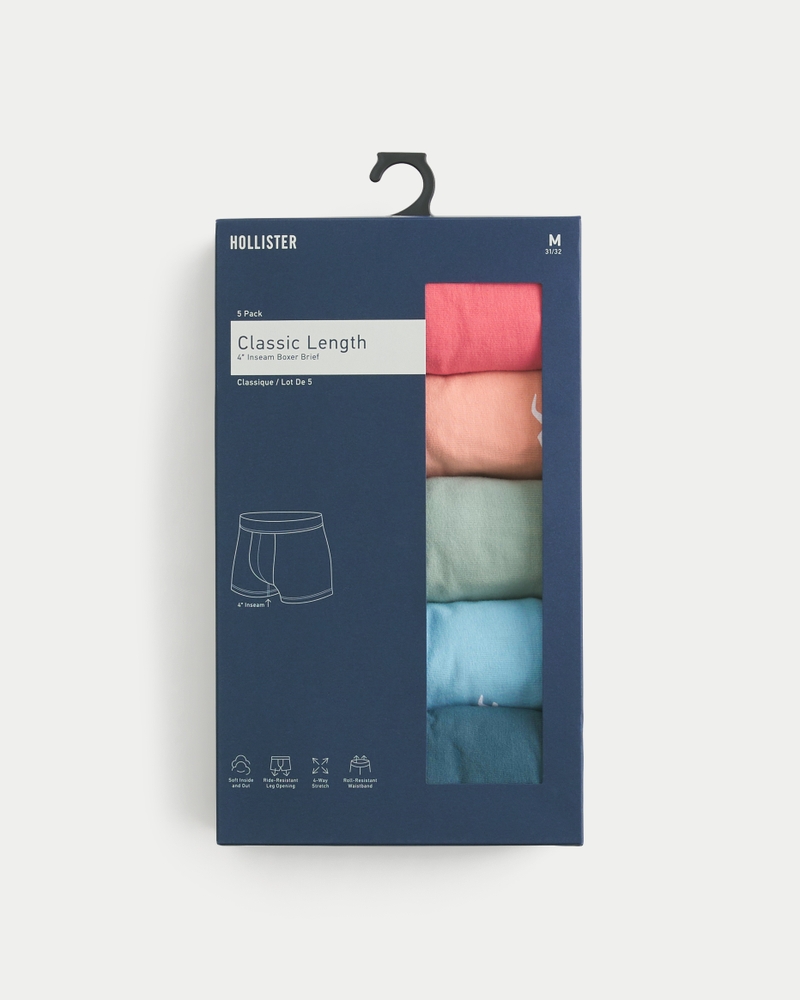 klassiska boxerkalsonger 5-pack