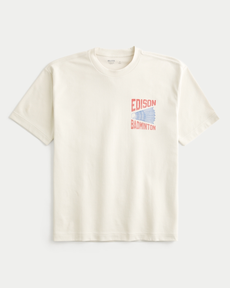 t-shirt med mönster och boxig vägg och kylande mönster