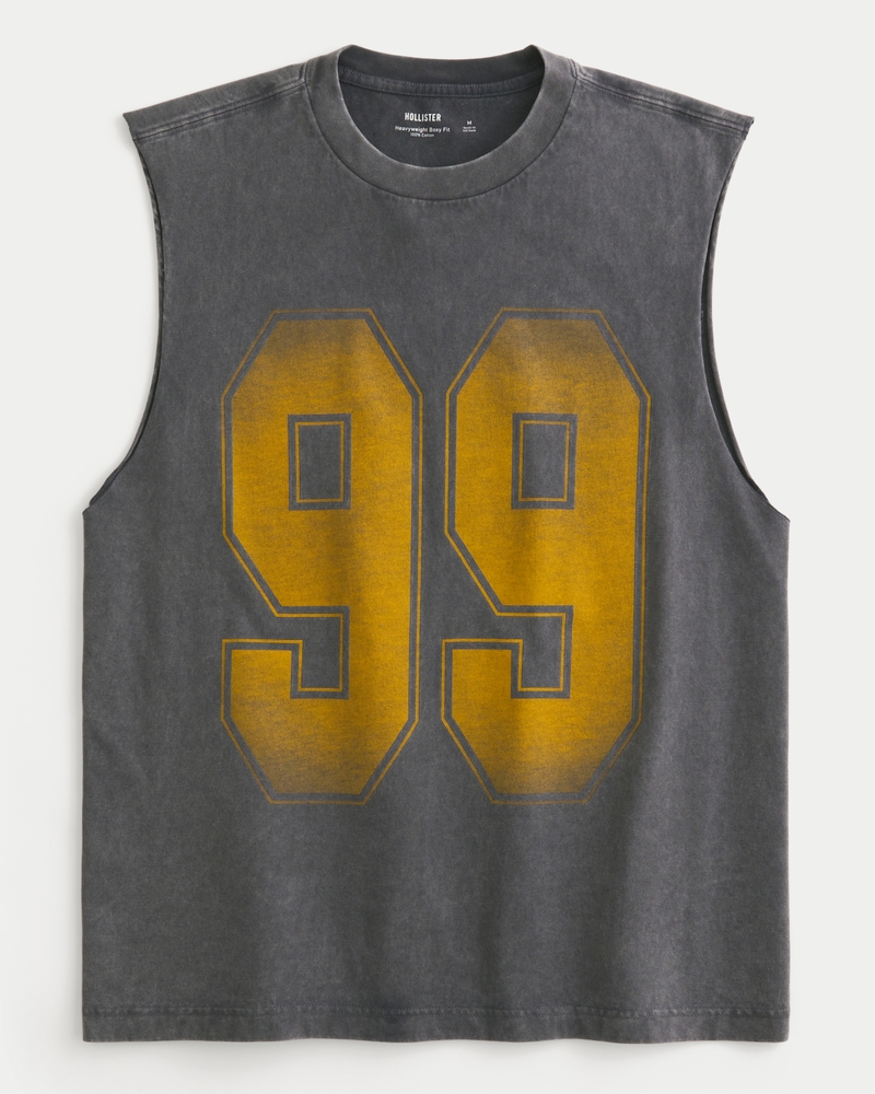 fyrkantig slitstark väst med logotypmönster