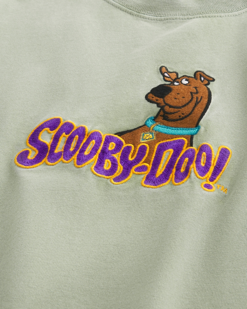 löst sittande kraftig t-shirt med svampbob fyrkant-tryck