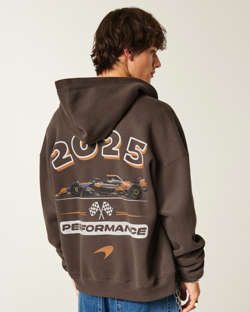fyrkantig huvtröja med dragkedja och oracle bone script red bull racing-logotyp