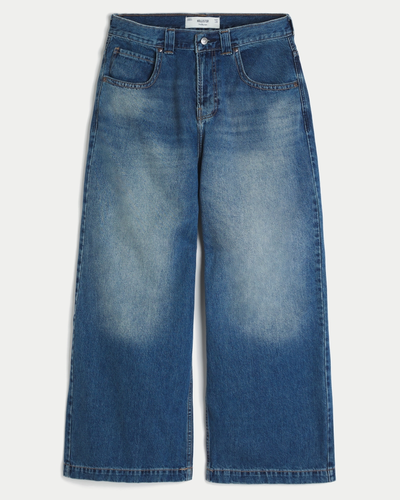 överdimensionerade jeans