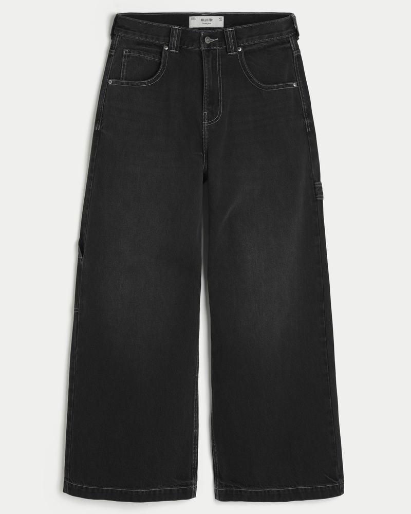 överdimensionerade jeans