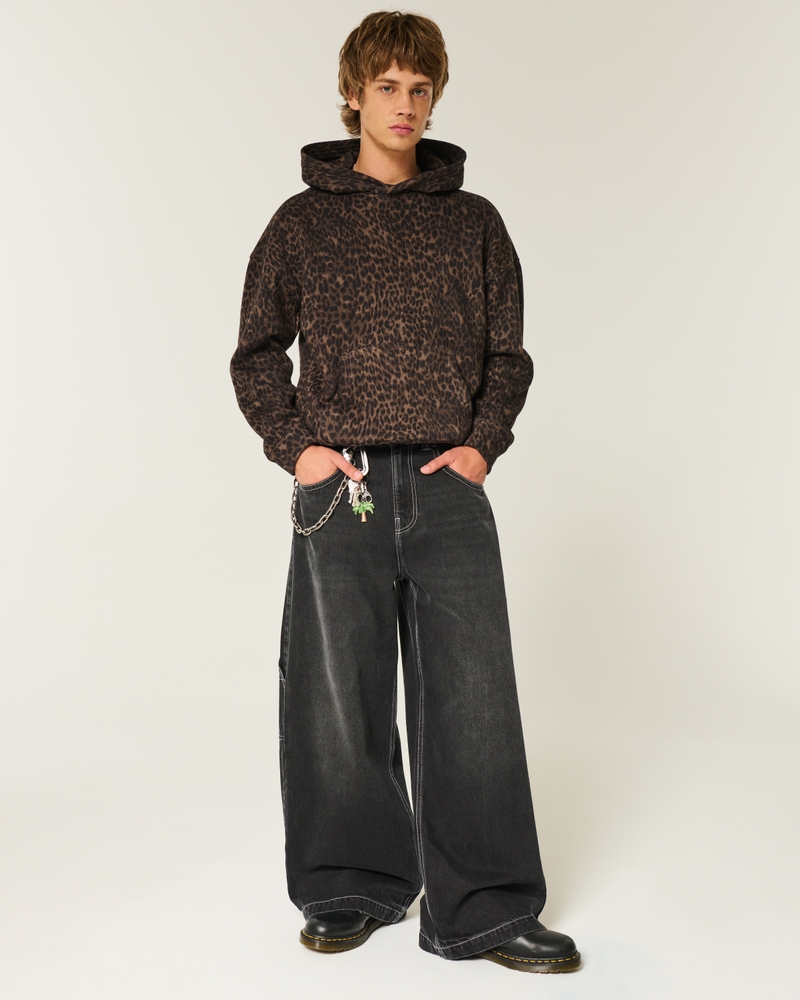 överdimensionerade jeans