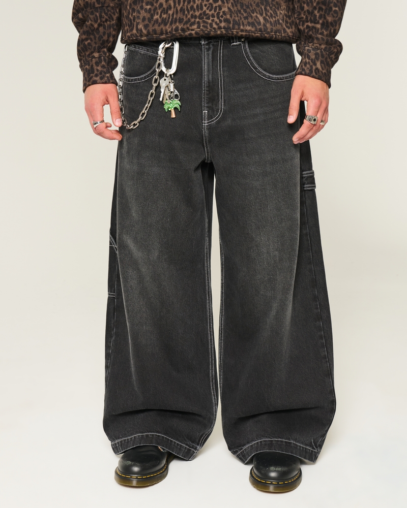 överdimensionerade jeans