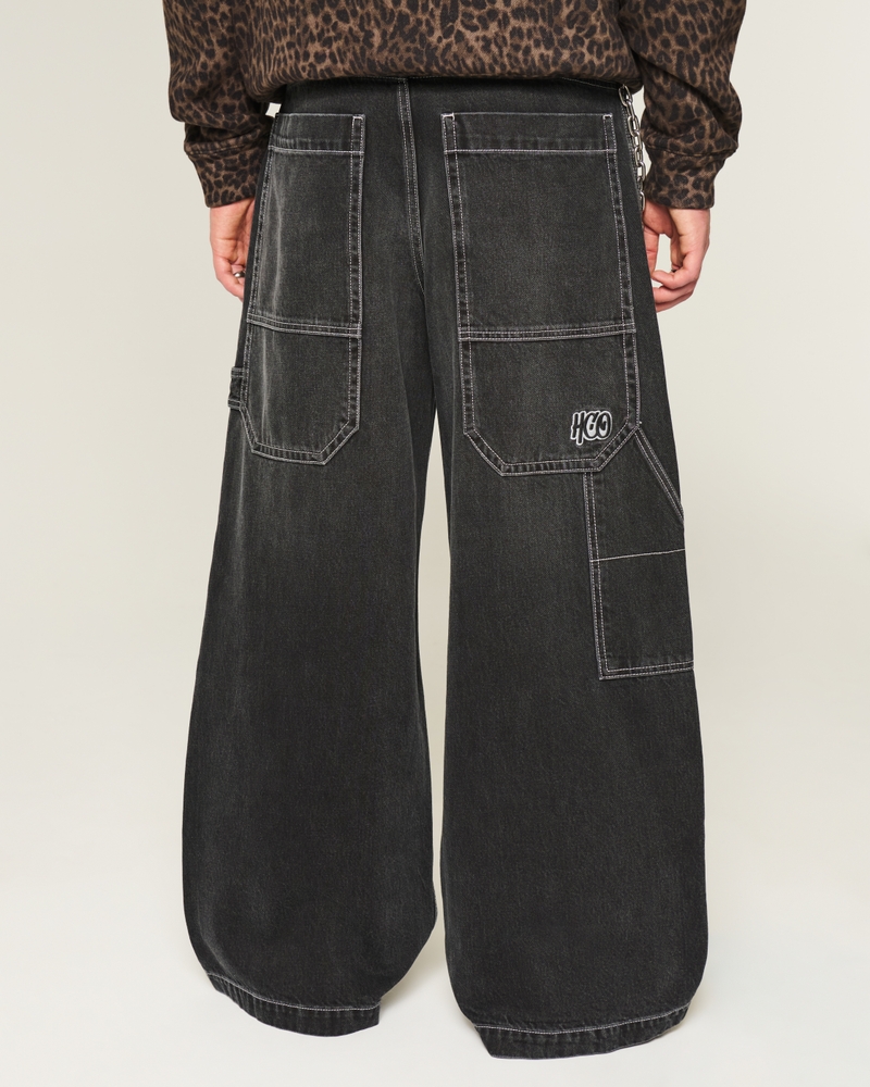 överdimensionerade jeans