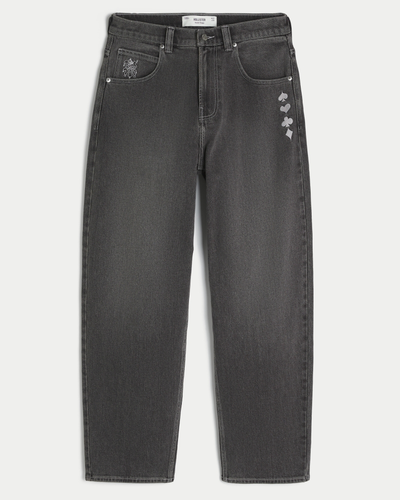 kamouflage skateboard löst sittande målarjeans