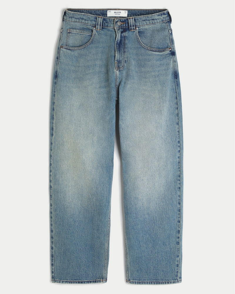 kamouflage skateboard löst sittande målarjeans