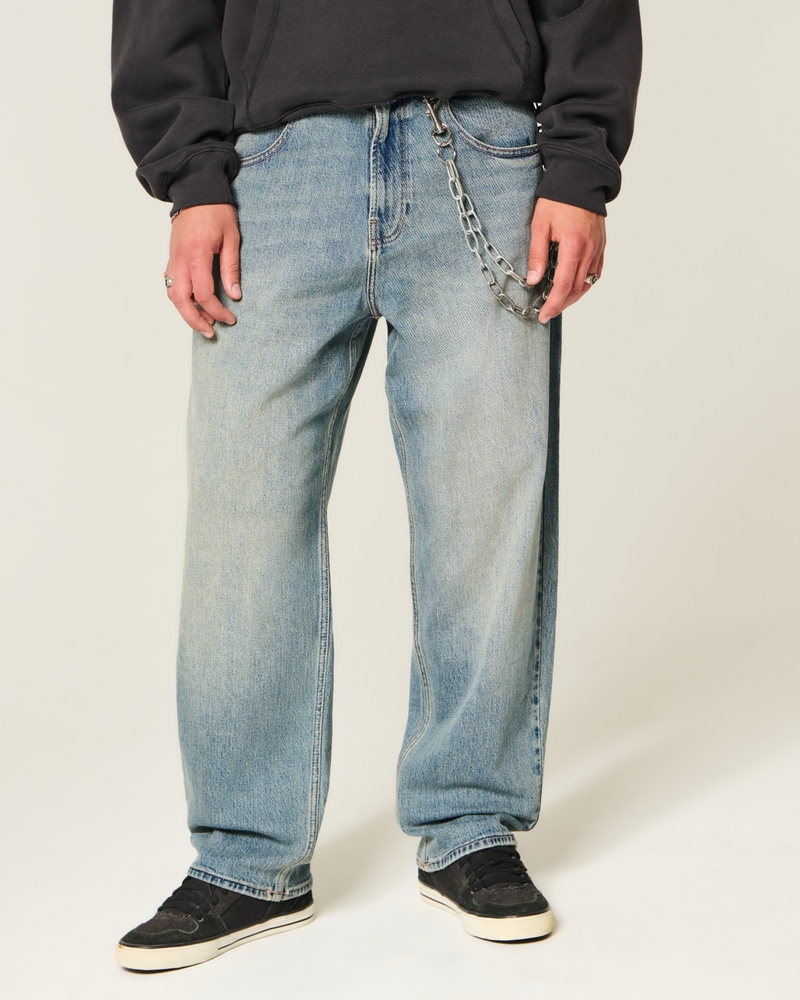 kamouflage skateboard löst sittande målarjeans