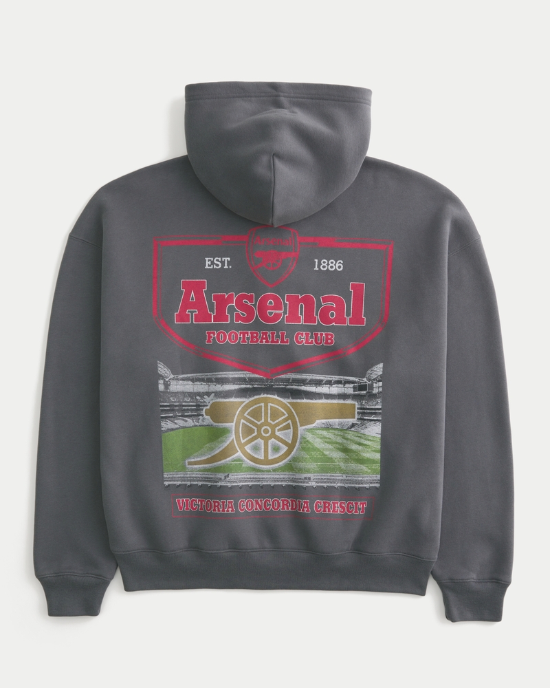 arsenal football club-logotyp med fyrkantig skärning