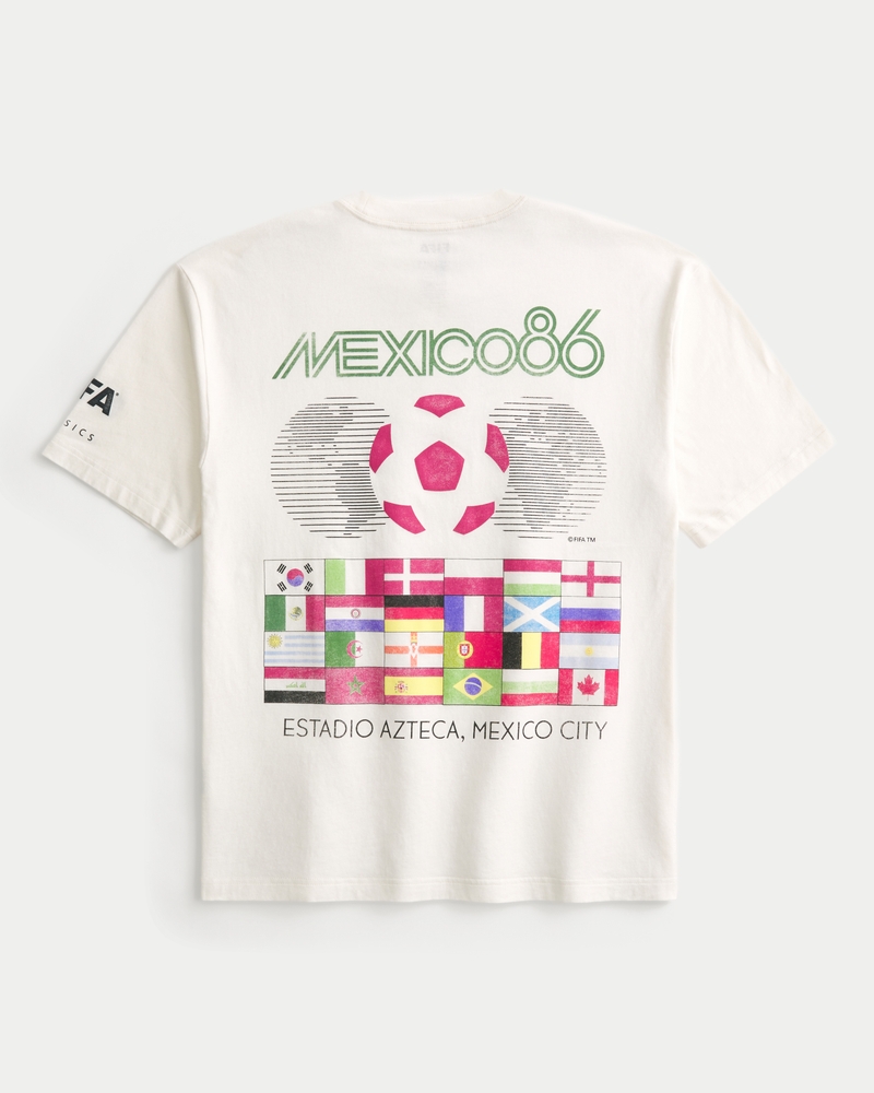 fyrkantig t-shirt med designen från fifa world cup 1998 i frankrike