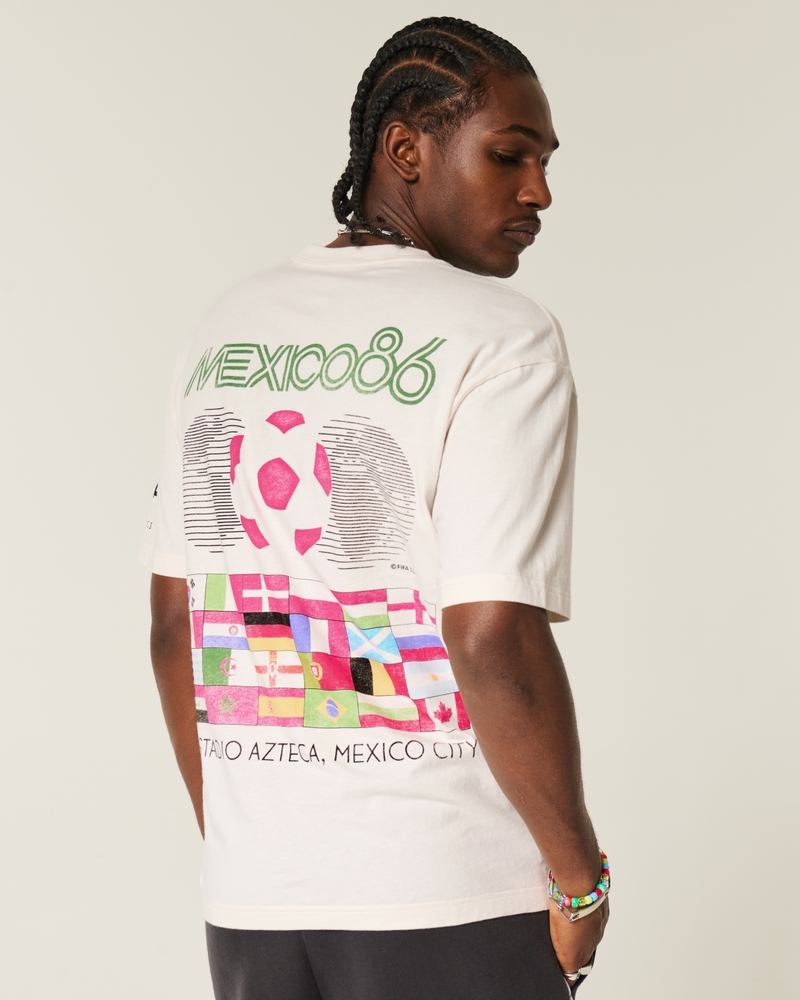 fyrkantig t-shirt med designen från fifa world cup 1998 i frankrike