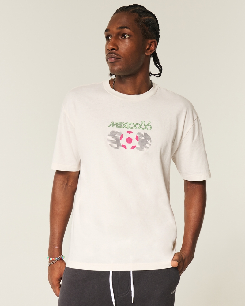 fyrkantig t-shirt med designen från fifa world cup 1998 i frankrike