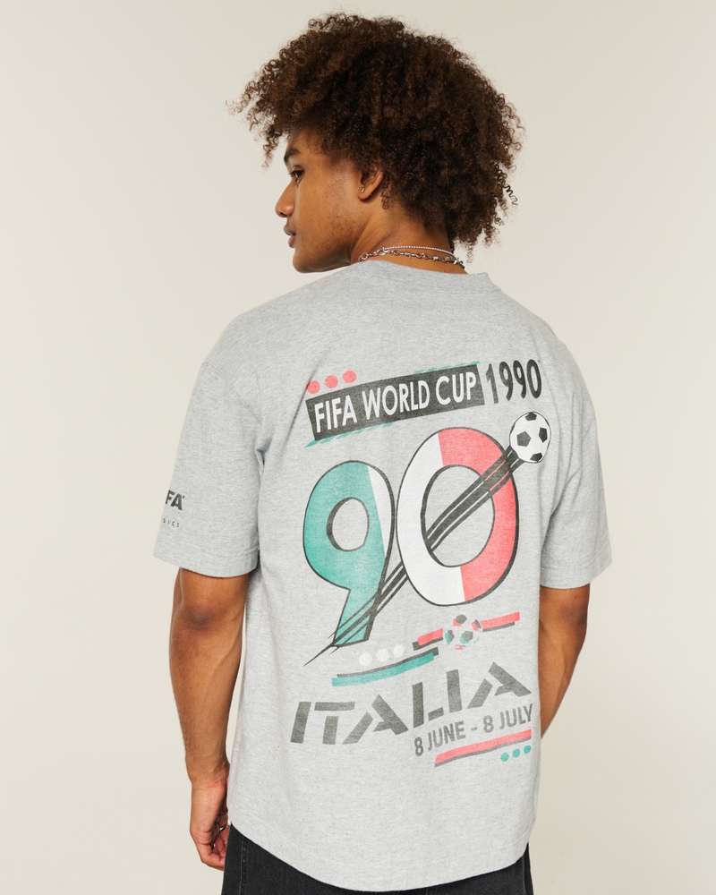 fyrkantig t-shirt med designen från fifa world cup 1998 i frankrike
