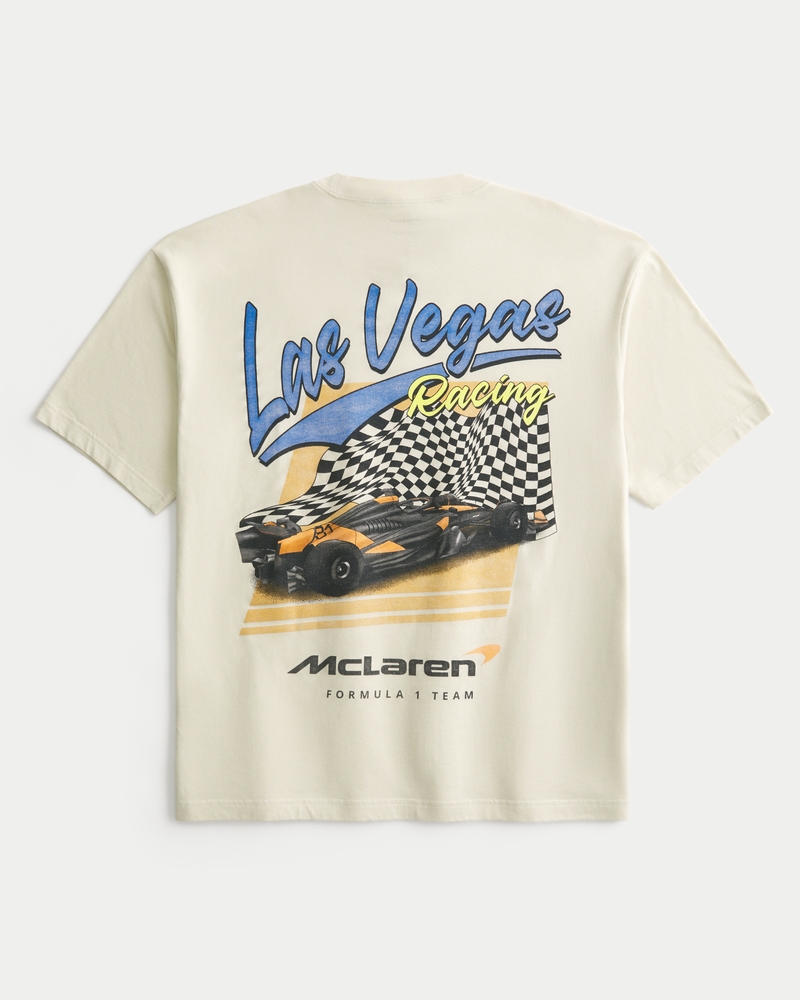 t-shirt med fyrkantig passform och oracle red bull-logotyp