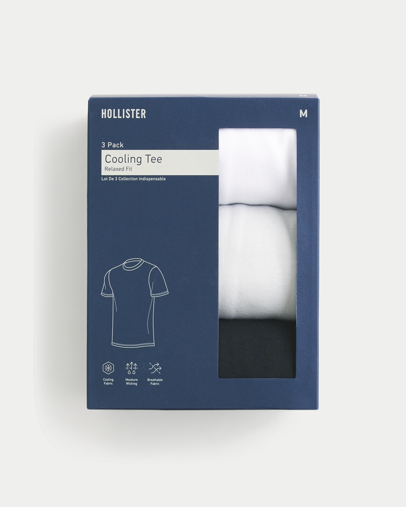 3-pack uppfriskande t-shirts